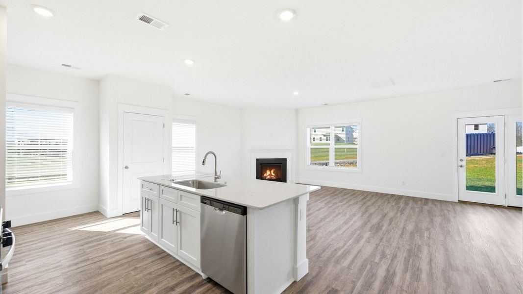 Furnished interior view inside a new home in Fieldcrest Acres, Blountville (Image 8).
