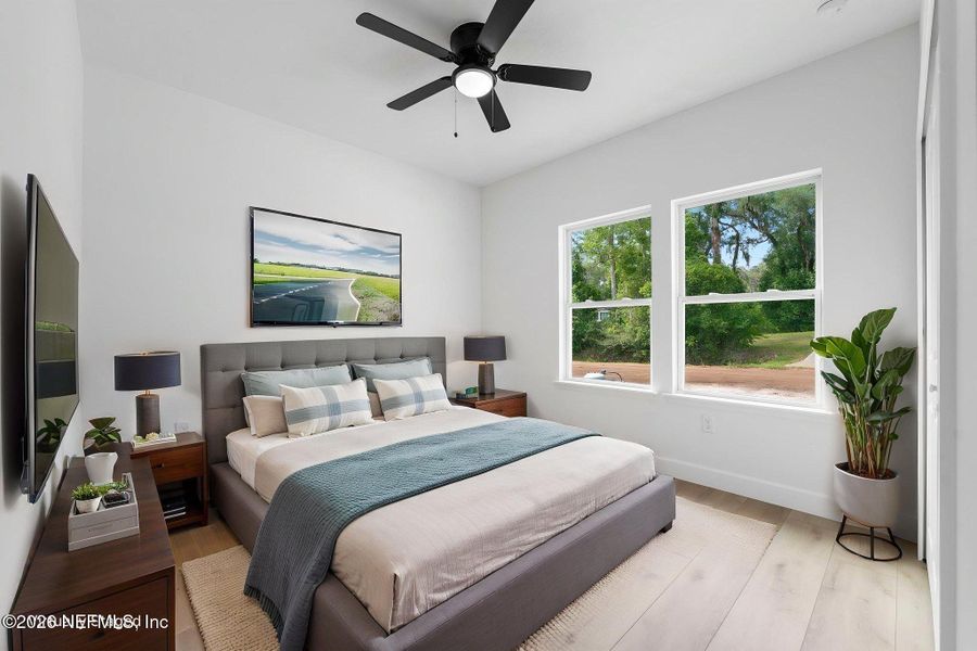 Furnished interior view inside a new home in , Jacksonville (Image 15).