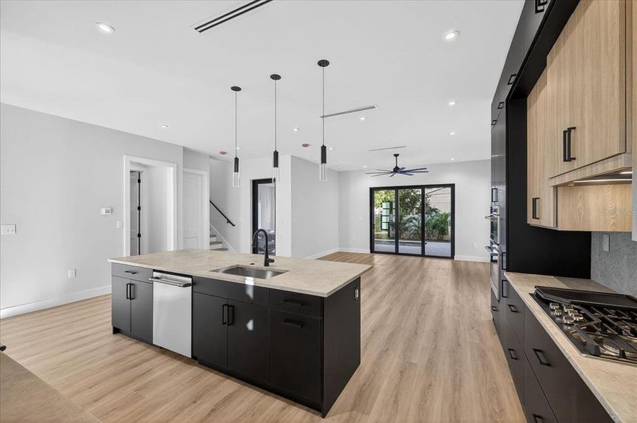Furnished interior view inside a new home in , Tampa (Image 18).