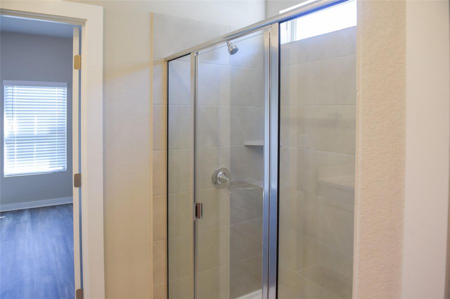 Walk-in shower in Primary Bath Walk-in shower in Primary Bath