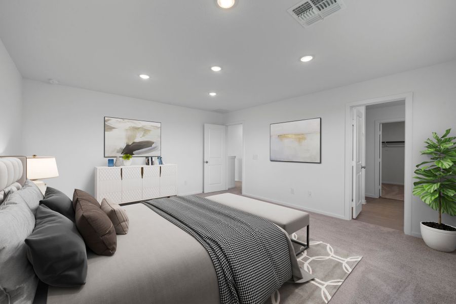 Representative furnished interior of a home built from the Kisko by Centex in Windcress, Cove (Image 10). Representative furnished interior of a home built from the Kisko by Centex in Windcress, Cove (Image 10).