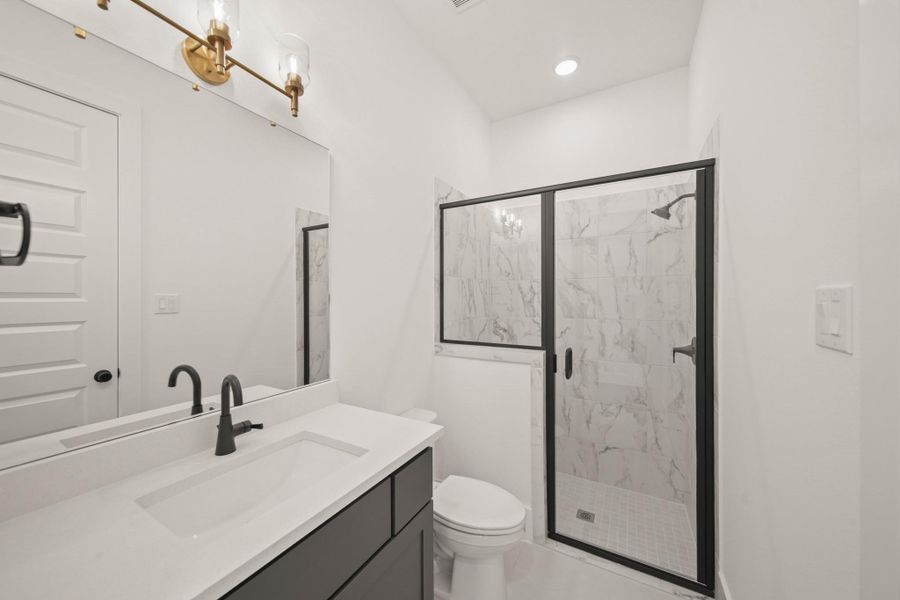 Furnished interior view inside a new home in Weston Lakes, Fulshear (Image 10).