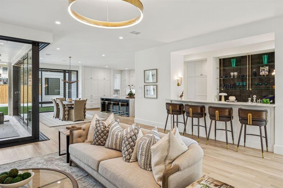 Furnished interior view inside a new home in , University Park (Image 17).