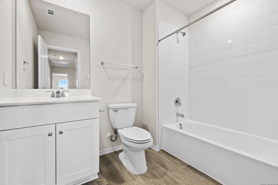 Furnished interior view inside a new home in Spring Valley, New Braunfels (Image 6).