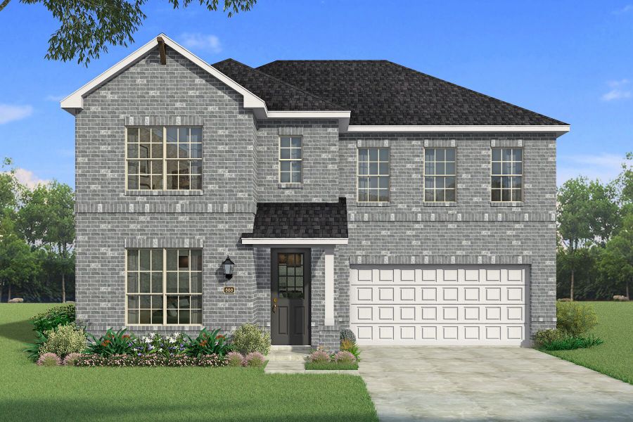 The Julieta - Traditional 2 Elevation The Julieta - Traditional 2 Elevation