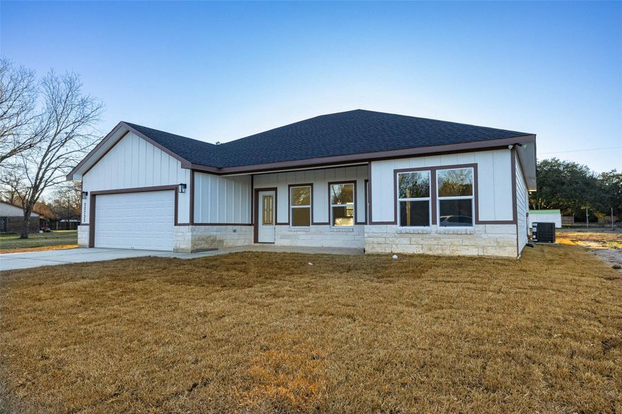 Front exterior of a new home in , Prairie View, TX, highlighting curb appeal (Image 16). Front exterior of a new home in , Prairie View, TX, highlighting curb appeal (Image 16).