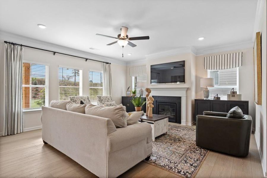 Furnished interior view inside a new home in Sycamore Crest, Calhoun (Image 18).