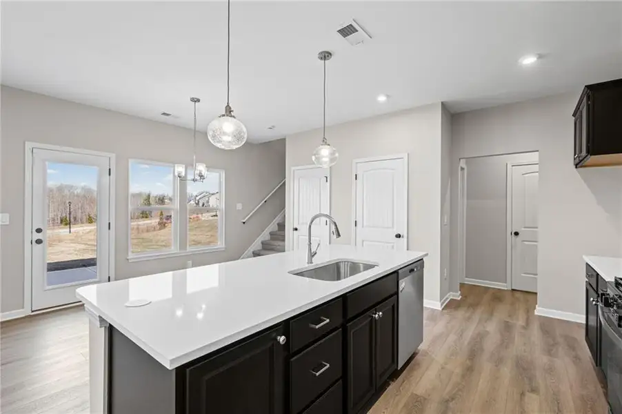 Furnished interior view inside a new home in Twin Lakes, Hoschton (Image 9). Furnished interior view inside a new home in Twin Lakes, Hoschton (Image 9).