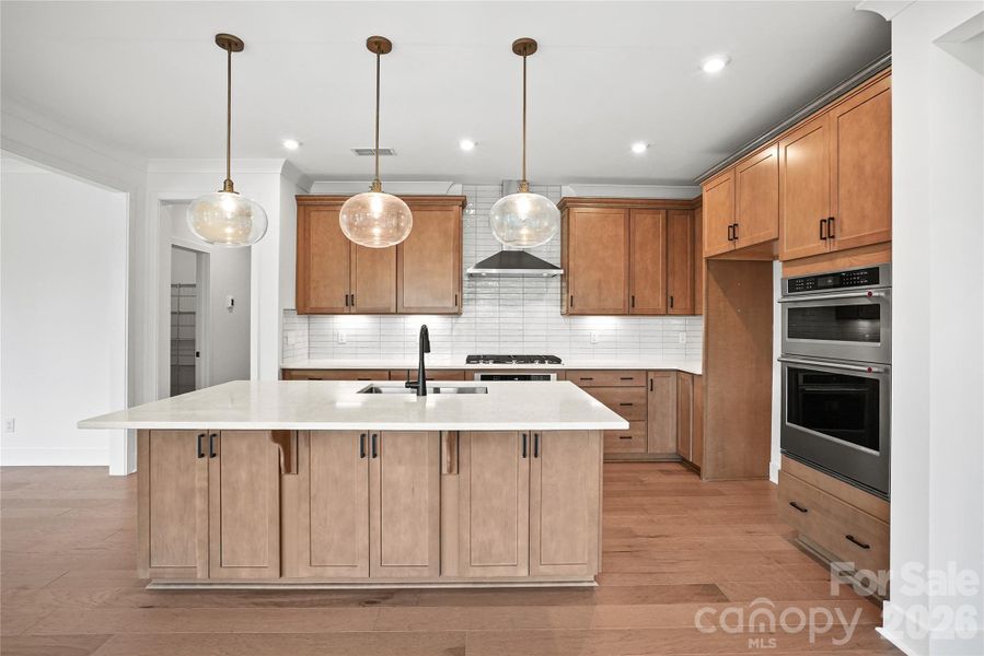 Furnished interior view inside a new home in Parkside Crossing, Charlotte (Image 12).