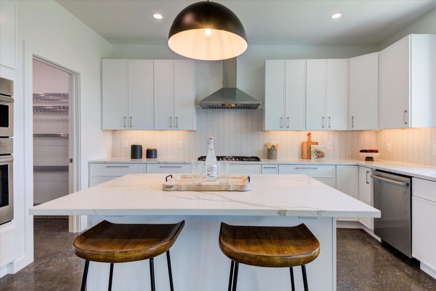 Furnished interior view inside a new home in , Austin (Image 13).