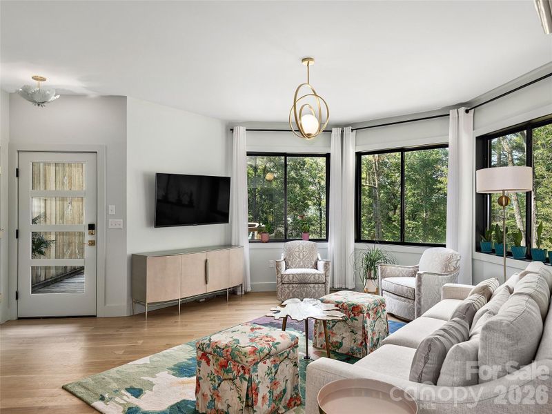 Furnished interior view inside a new home in , Mars Hill (Image 16).