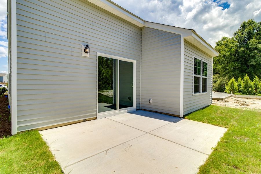 Exterior details and patio area of a home in Bluefield, Lexington (Image 4).