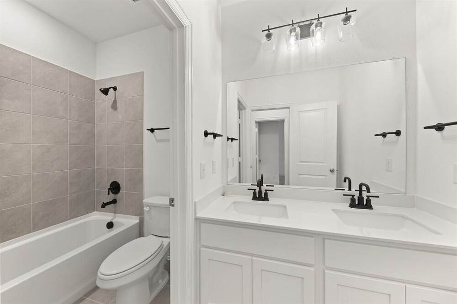 Crockett Home Plan Bathroom by Ashton Woods