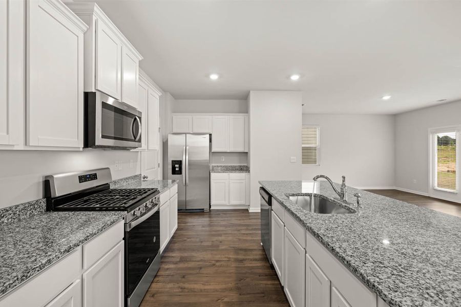 Representative furnished interior of a home built from the Elston by D.R. Horton in Captain's Corner, Grovetown (Image 7).