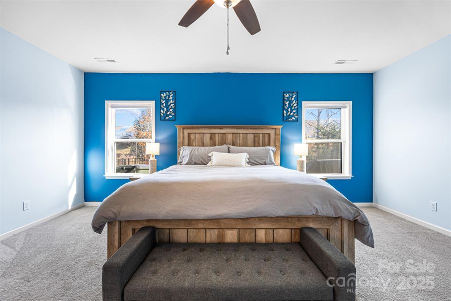 Furnished interior view inside a new home in , York (Image 15).