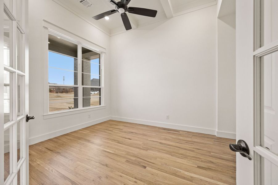 Spacious, unfurnished interior of a new home in NorthGlen, Haslet (Image 23). Spacious, unfurnished interior of a new home in NorthGlen, Haslet (Image 23).