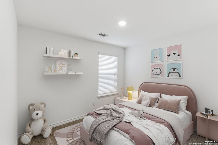 Furnished interior view inside a new home in Horizon Ridge, San Antonio (Image 3).