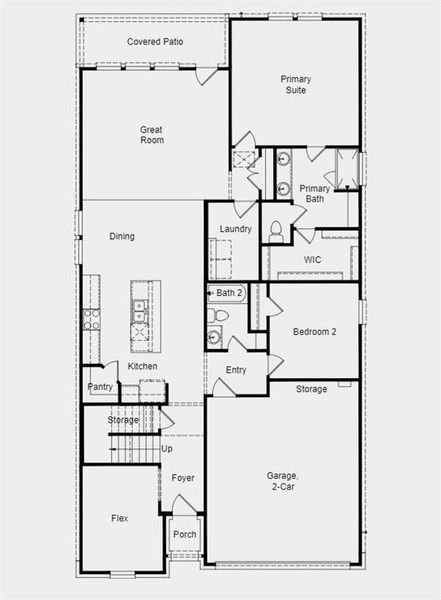 Structural options added include: Covered rear patio.