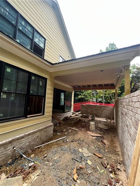 Front exterior of a new home in , Atlanta, GA, highlighting curb appeal (Image 10).