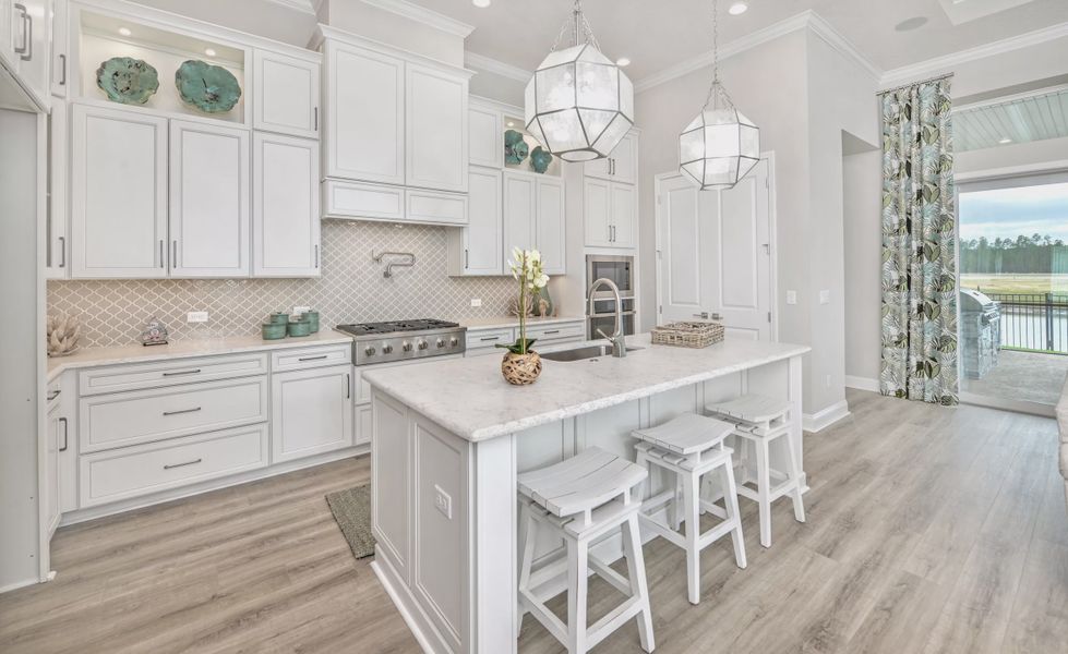 Furnished interior view inside a new home in Middlebourne, St. Johns (Image 8). Furnished interior view inside a new home in Middlebourne, St. Johns (Image 8).