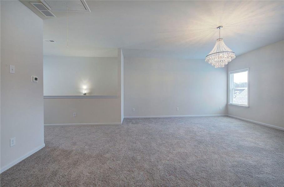 Spacious, unfurnished interior of a new home in , Cartersville (Image 36).