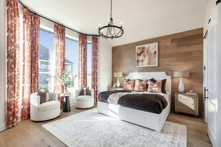 Representative Primary Bedroom - some options shown