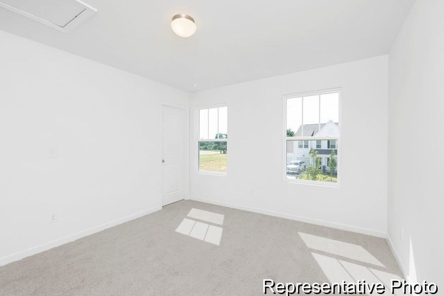 Spacious, unfurnished interior of a new home in Nathans Ridge, Lillington (Image 18).