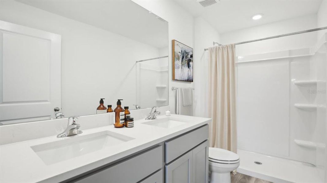 Furnished interior view inside a new home in Emerson Pointe, Ocala (Image 15).