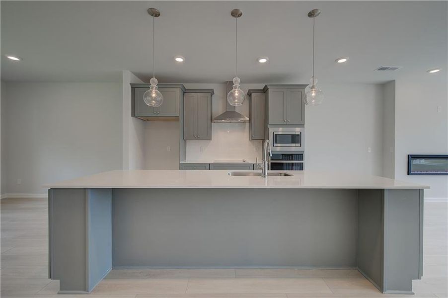 Furnished interior view inside a new home in Daybreak, Newnan (Image 9).