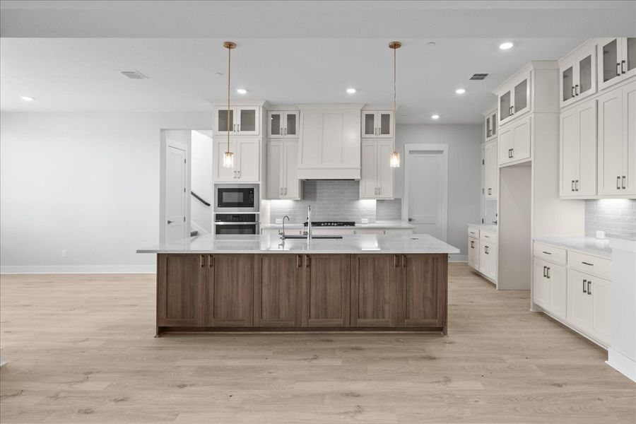 Furnished interior view inside a new home in Sweetwater, Austin (Image 9).