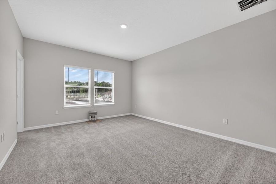 Representative unfurnished interior of a home built from the Bellflower by Taylor Morrison in Cherry Elm at SilverLeaf, St. Augustine (Image 22).
