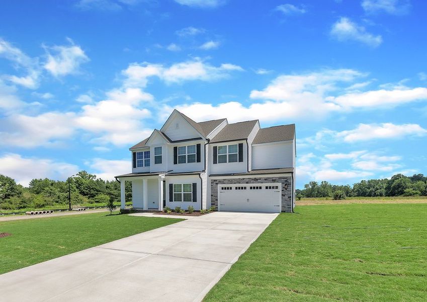 Angled view of the Lee Floor Plan