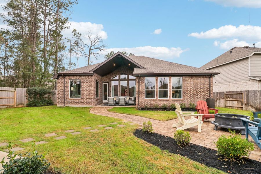 Representative exterior details of a home built from the Brenner by Chesmar Homes in Audubon, Magnolia (Image 3).