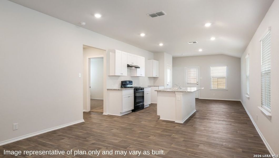 Furnished interior view inside a new home in Applewood, San Antonio (Image 6). Furnished interior view inside a new home in Applewood, San Antonio (Image 6).