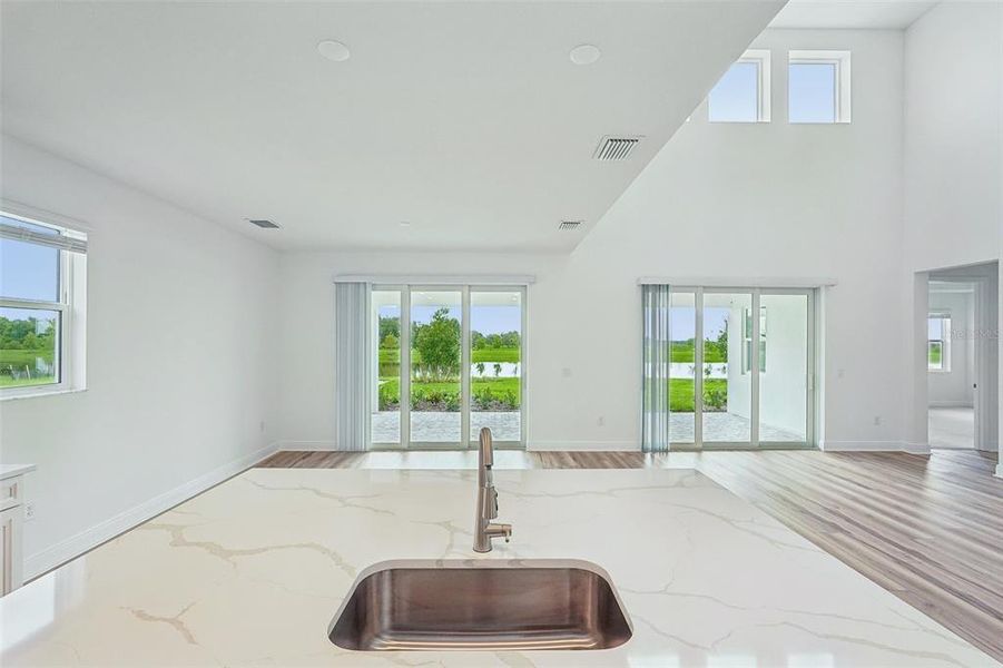 Close-up of interior finishes inside a home in Hawkstone, Sarasota (Image 11).