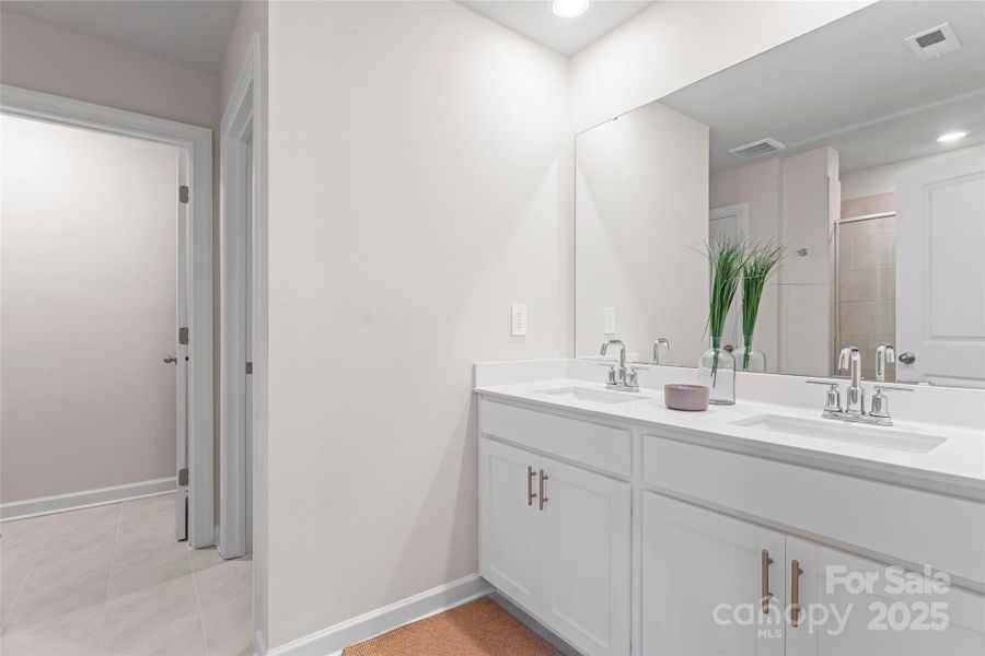 Furnished interior view inside a new home in Henderson Manor, Charlotte (Image 4).