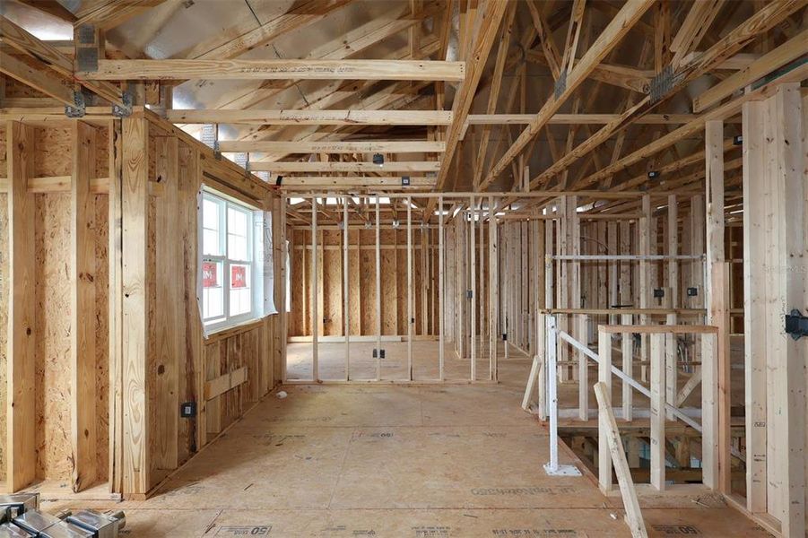 In-progress construction of a new home in Bay Lake Farms, St. Cloud, FL (Image 6).