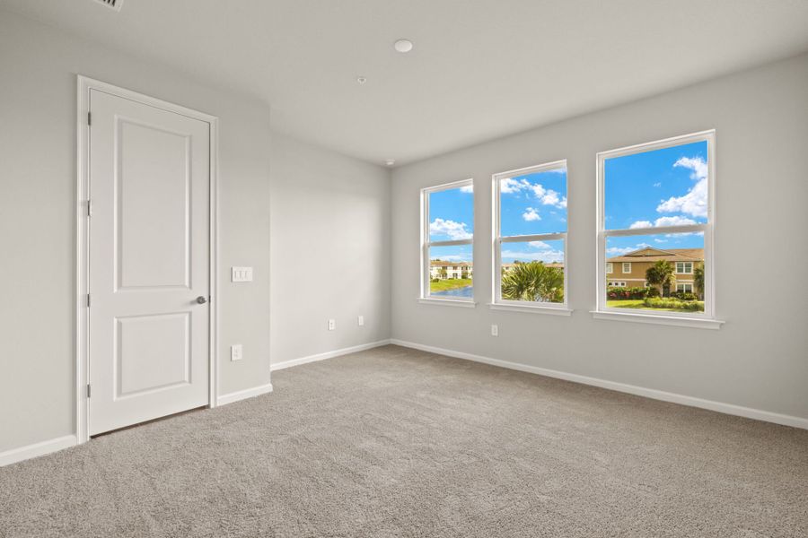 Spacious, unfurnished interior of a new home in Arboretum, Naples (Image 8). Spacious, unfurnished interior of a new home in Arboretum, Naples (Image 8).
