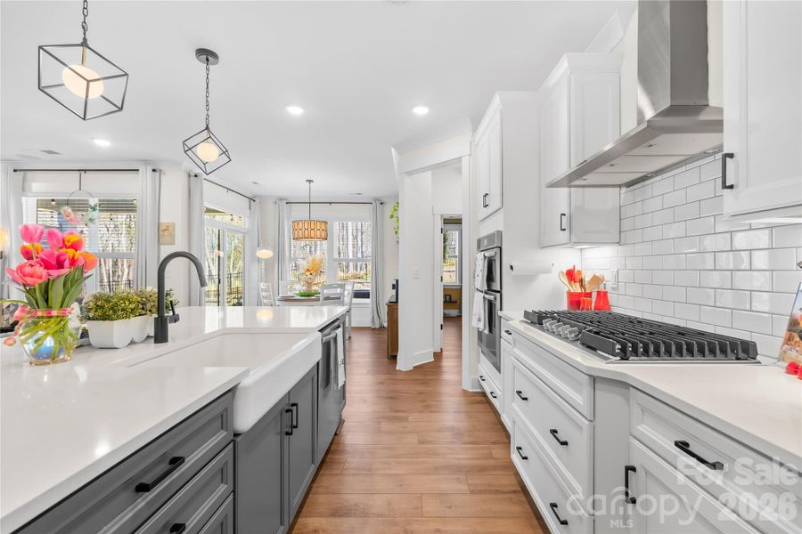 Furnished interior view inside a new home in Villas at Prestwick, Mooresville (Image 19).