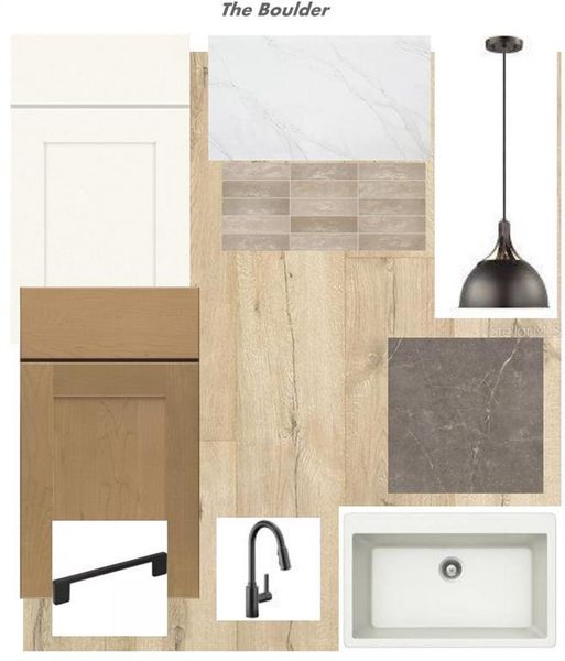 Sample of building materials used in homes in Lakeview Crossing – Classic Series, Sarasota (Image 6).