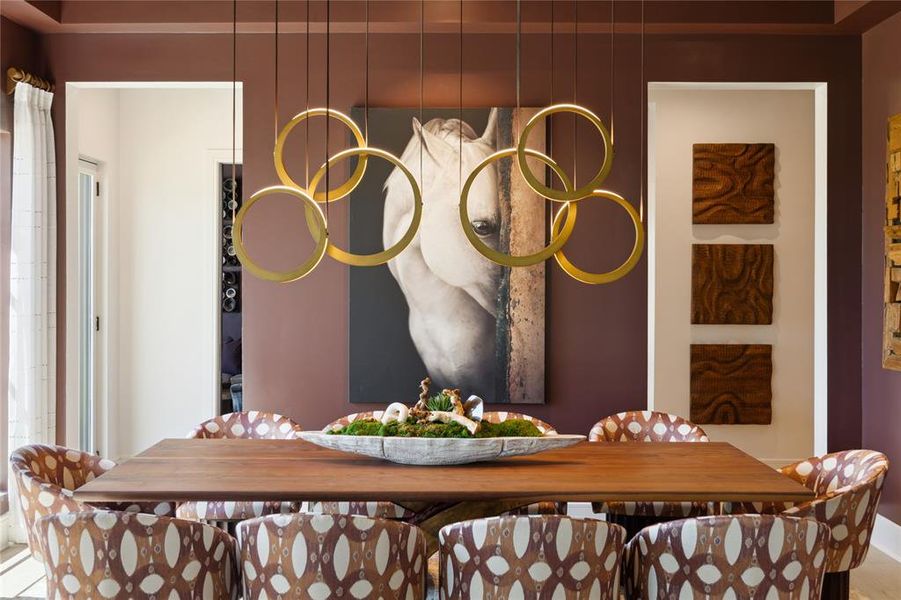 Furnished interior view inside a new home in , Fort Worth (Image 6).