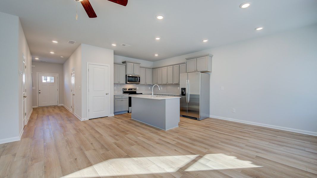 Furnished interior view inside a new home in Avery Landing, McDonough (Image 9).