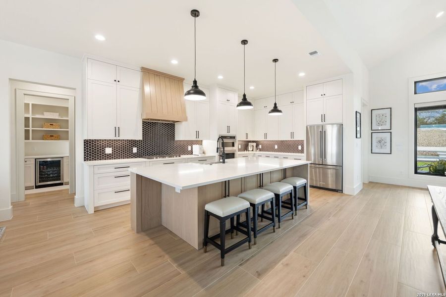 Furnished interior view inside a new home in , New Braunfels (Image 11).