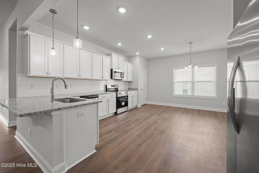 Furnished interior view inside a new home in Fairfield Harbour, New Bern (Image 6). Furnished interior view inside a new home in Fairfield Harbour, New Bern (Image 6).