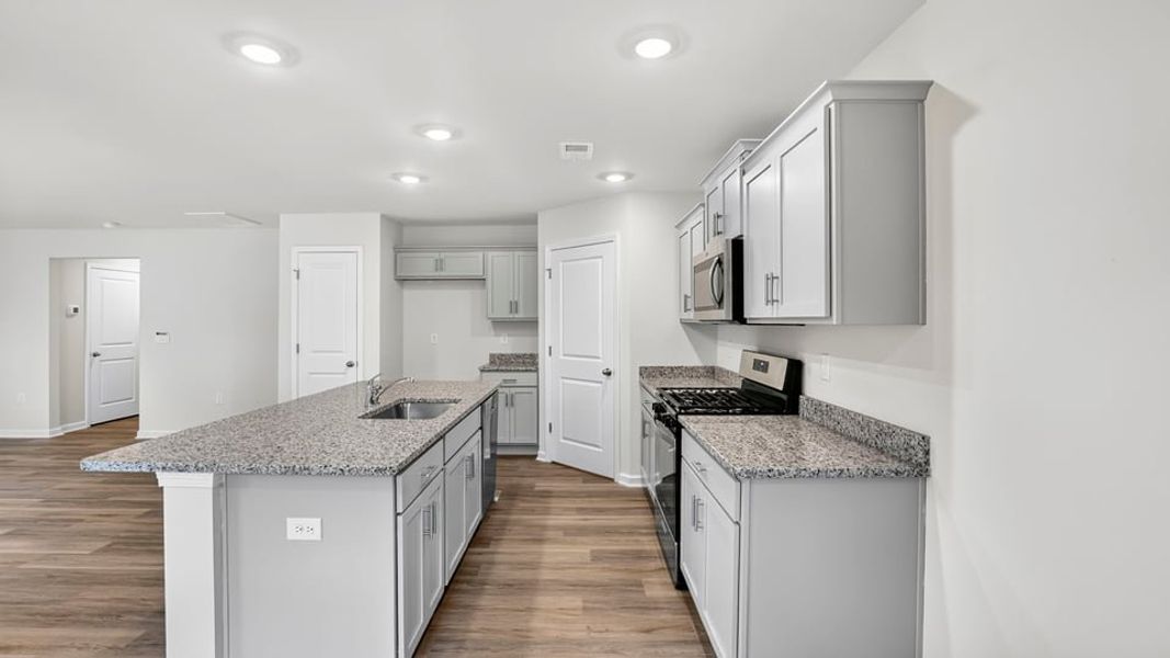 Furnished interior view inside a new home in Gibson Grove, Laurens (Image 9).
