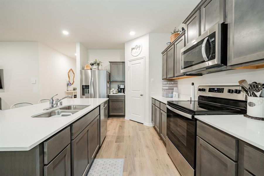 Furnished interior view inside a new home in , Kaufman (Image 26). Furnished interior view inside a new home in , Kaufman (Image 26).