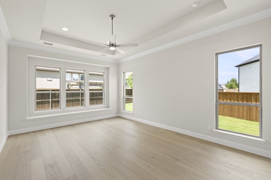 Spacious, unfurnished interior of a new home in Estates at Rockhill, Frisco (Image 18). Spacious, unfurnished interior of a new home in Estates at Rockhill, Frisco (Image 18).