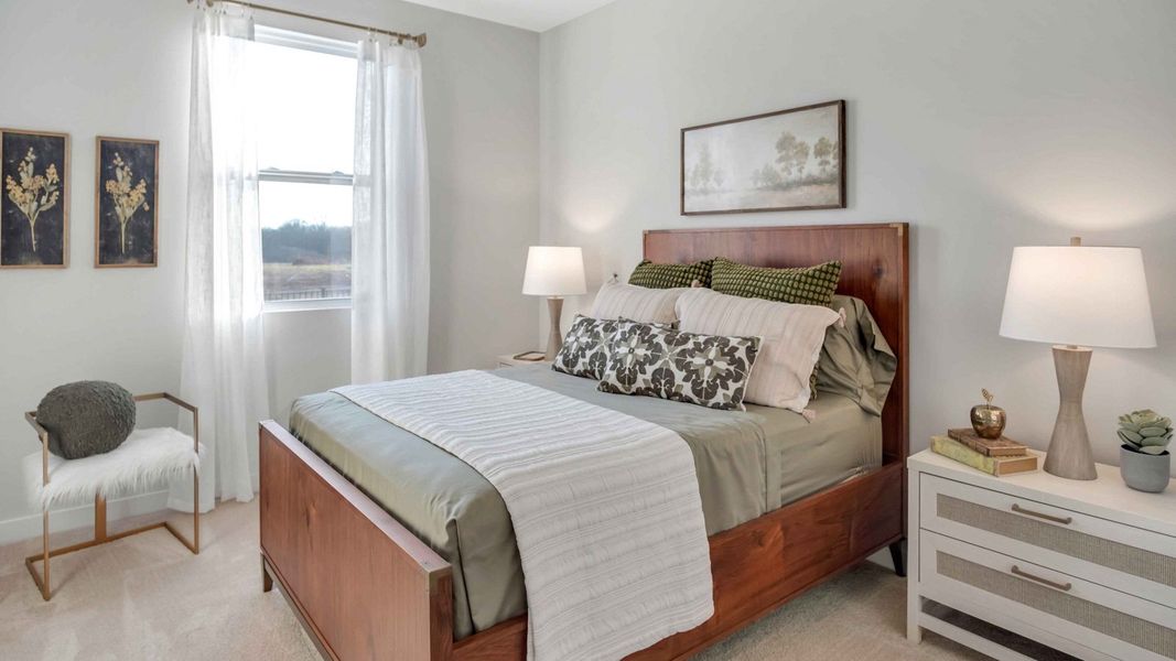 Furnished interior view inside a new home in Nexus South, Gallatin (Image 24).