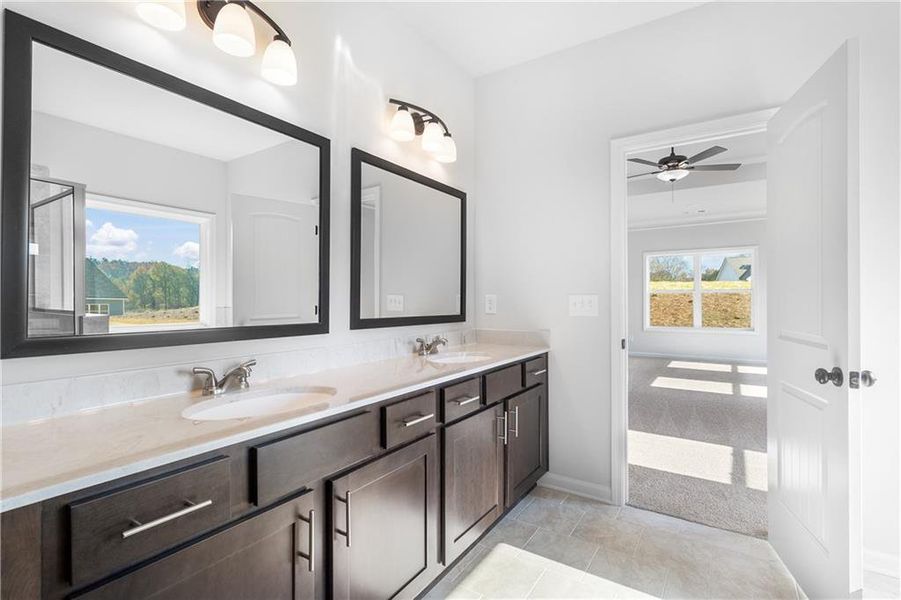 Furnished interior view inside a new home in , Eatonton (Image 6).
