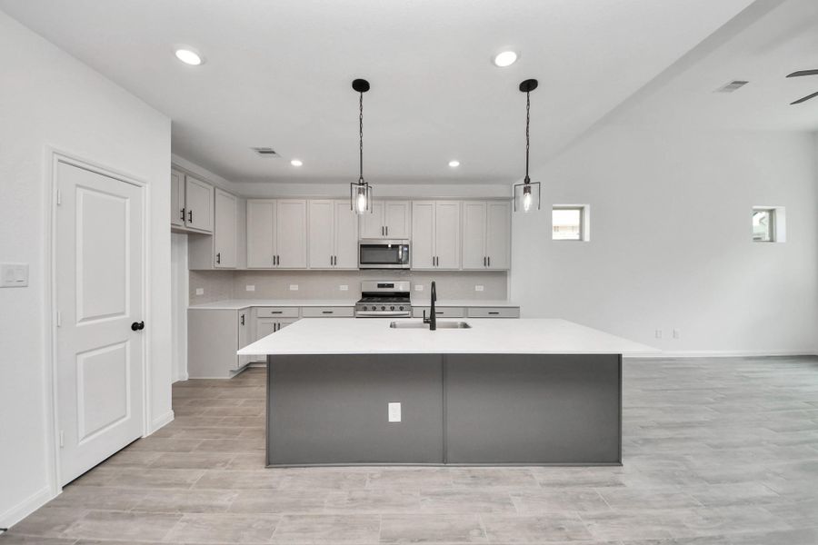 Furnished interior view inside a new home in , Katy (Image 3).